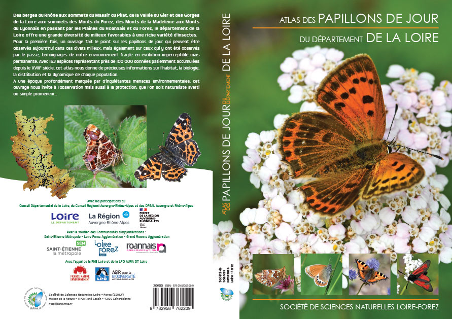 Atlas des papillons de jour du département de la Loire
